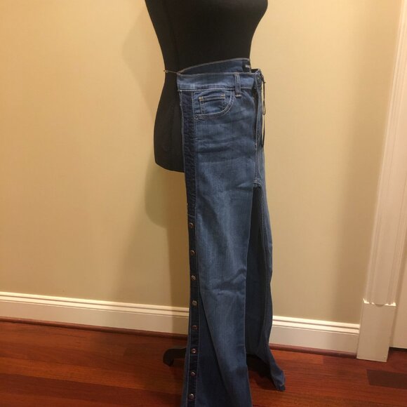 NWT Fashion Nova Jeans Size 9 Dangerous Curves Ahead SPP9723 - Picture 2 of 10